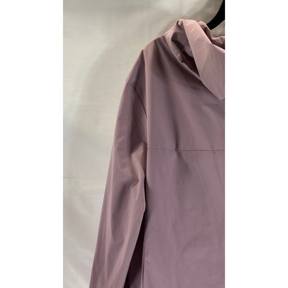 BR STANDARD Women's Mauve Popover Hooded Lightweight Jacket SZ L - Picture 4 of 13